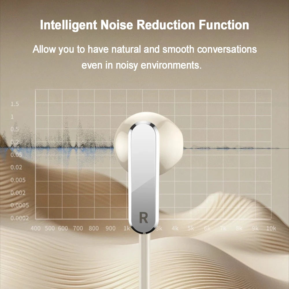 Type C Wired Earphones 3.5mm In Ear Headphones With Microphone Bass Stereo Earbuds For iPhone 17 Pro Samsung Galaxy S25 Headset