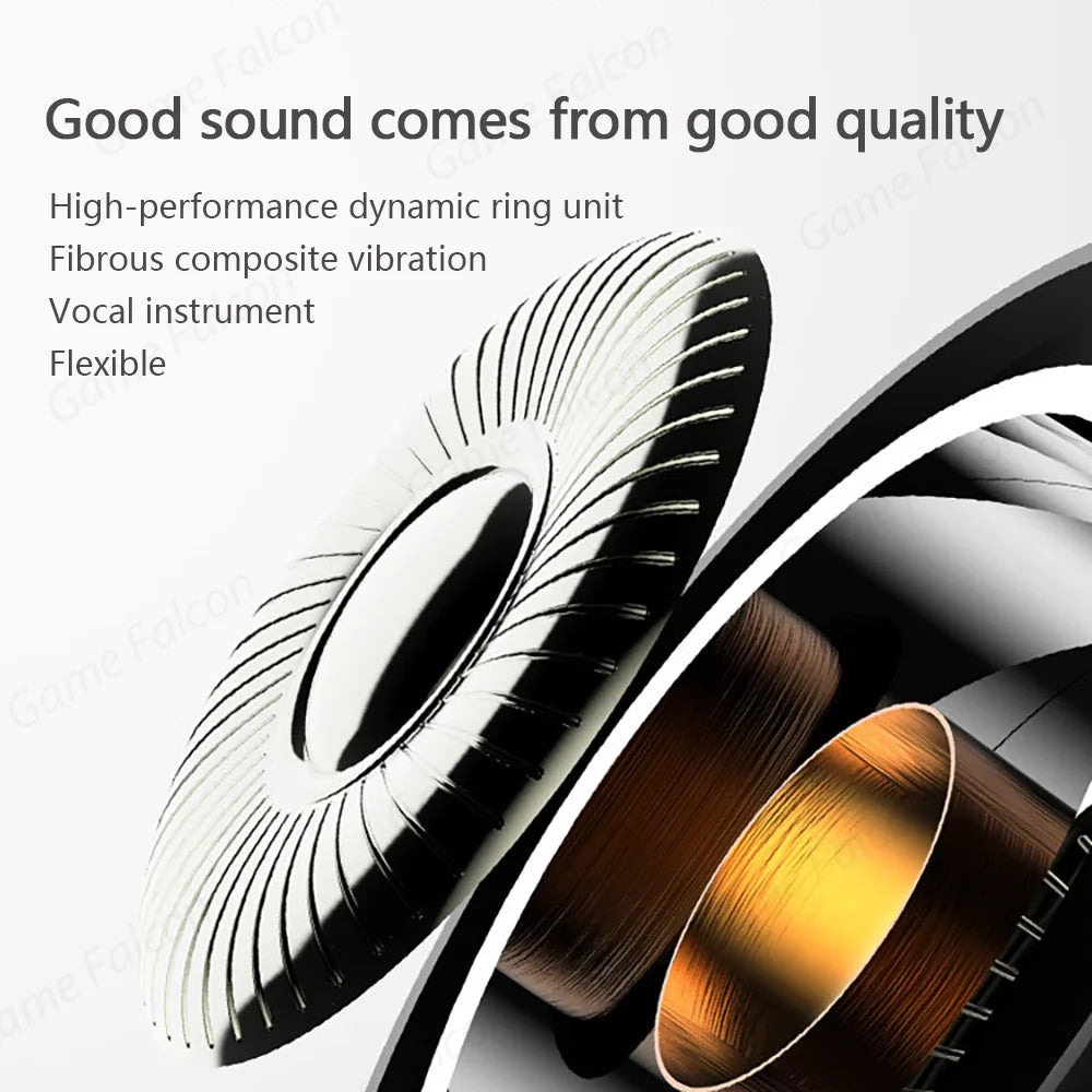 For Apple ios 15 14 13 Pro High-Fidelity Bluetooth Wired Headset Type-C 3.5mm Suitable
