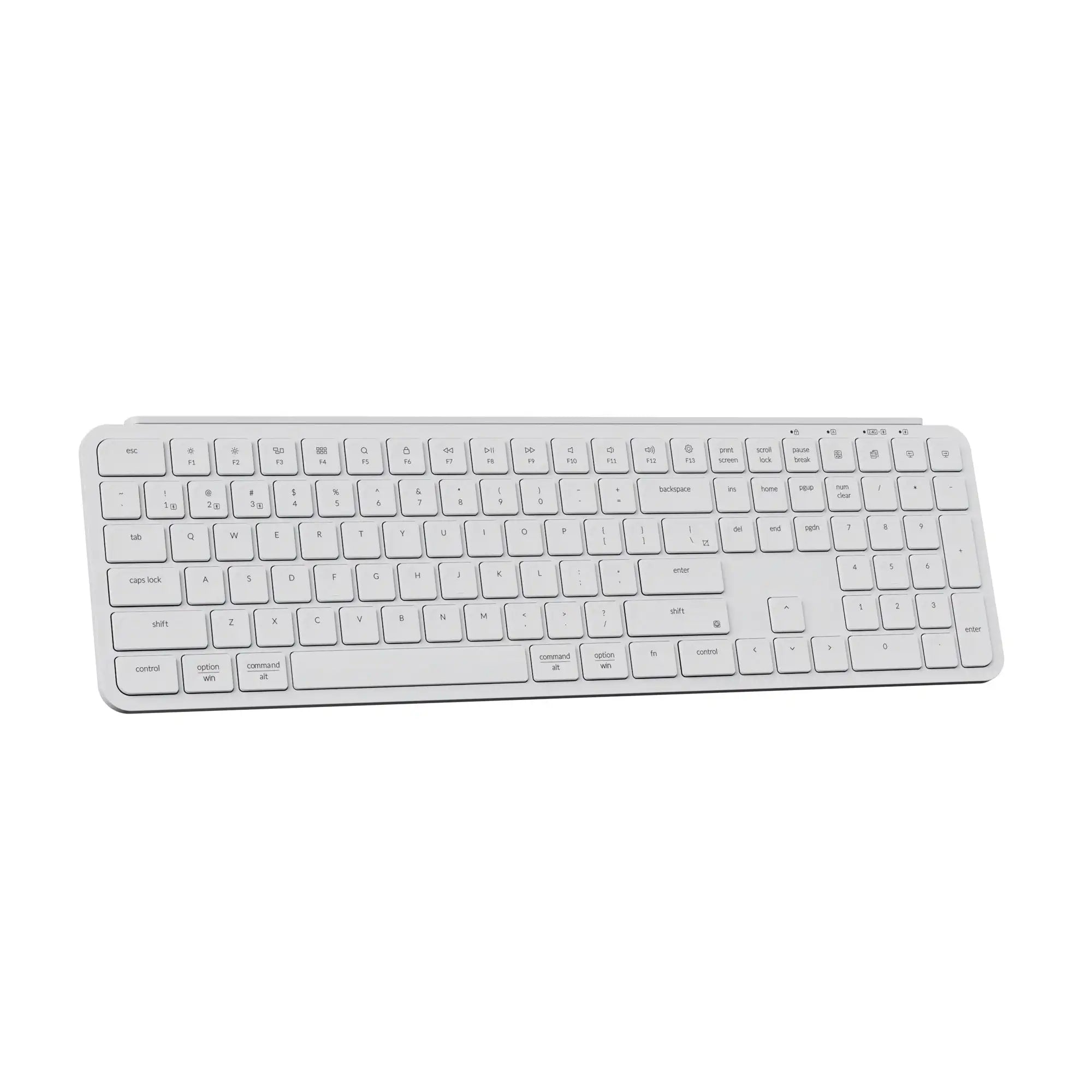 Keychron B6 Pro ZMK Ultra-Slim Wireless Keyboard Full Size Portable Lightweight 2.4GHz & Bluetooth Connections