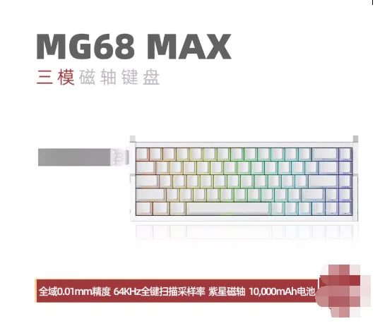 [NEW] IROK MG68 PIUS Keyboard MG68 ACE Magnetic Switch Mechanical Keyboard RGB 8K Gamer PC E-Sports Gaming Accessories Gift