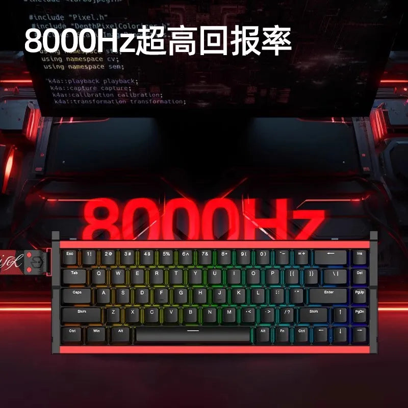 [NEW] IROK MG68 PIUS Keyboard MG68 ACE Magnetic Switch Mechanical Keyboard RGB 8K Gamer PC E-Sports Gaming Accessories Gift