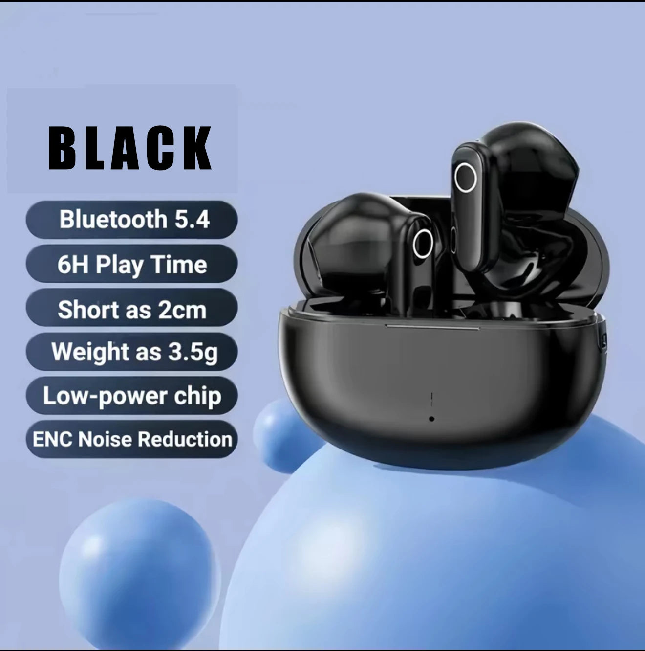 TWS Bluetooth wireless headset KY5 avoids improving the quality of headphones, games, music, earplugs and noise reduction.