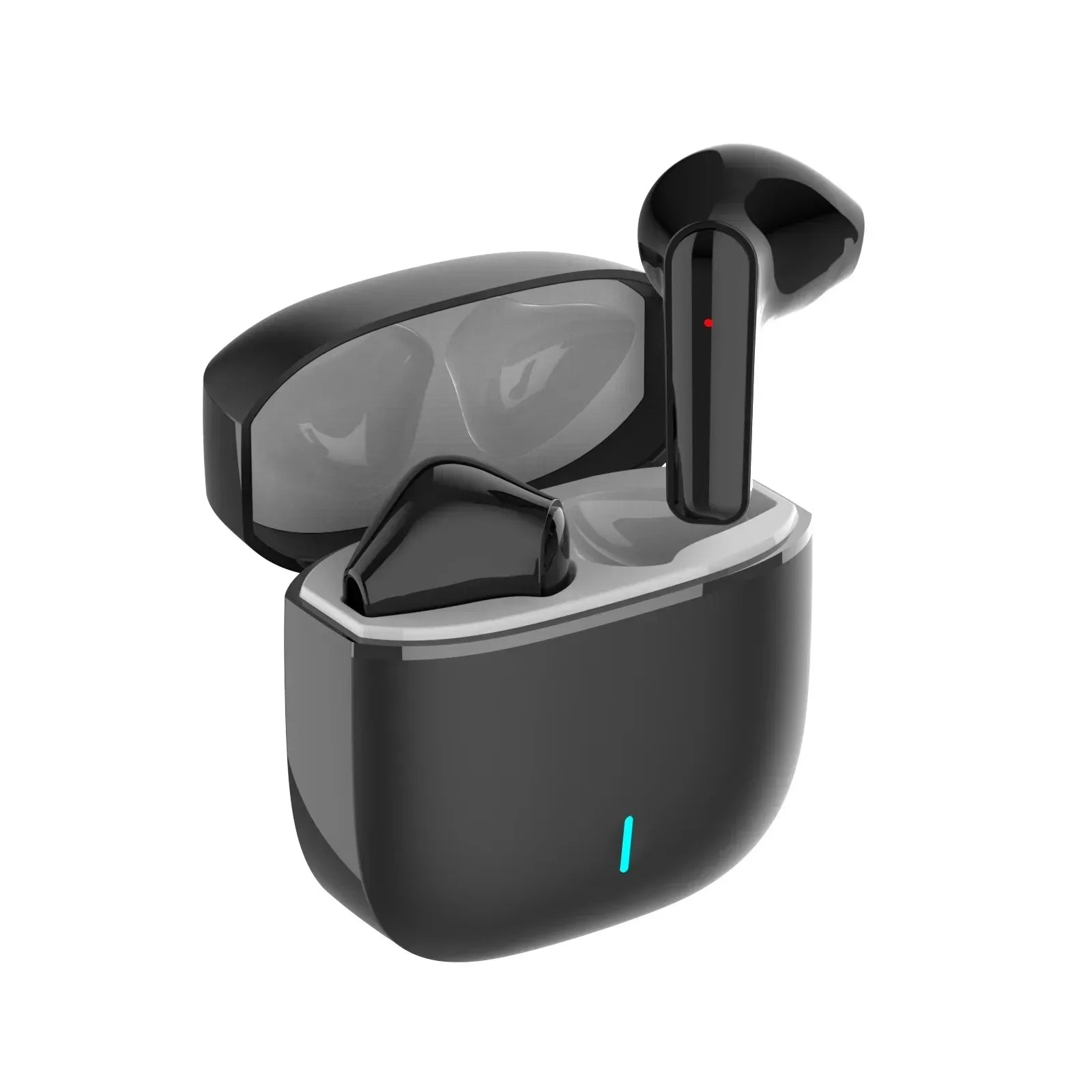 In-ear Headphones Wireless Bluetooth Earbuds Black White Durable Comfort Fit for Long Time Wearing Perfect for Sport Music