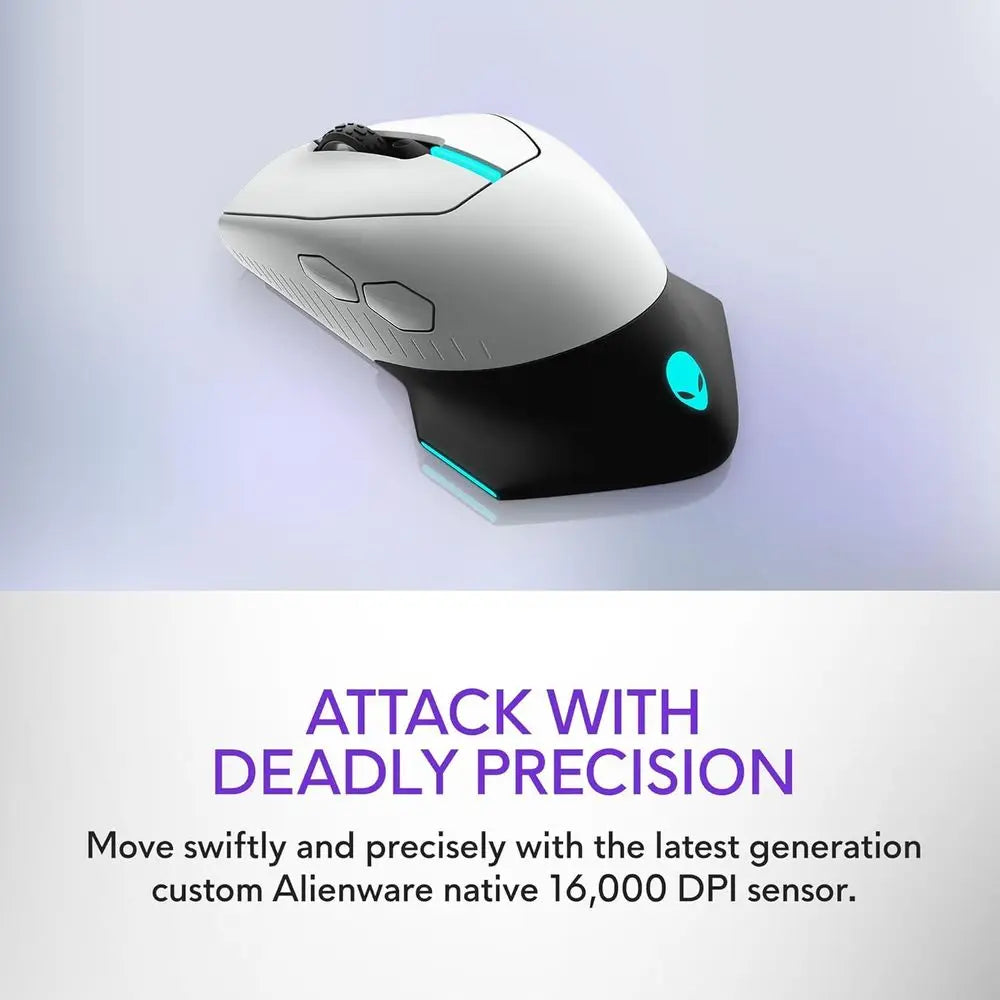Optical Gaming Mouse 16000 DPI, Ergonomic Design, 7-Button, RGB Lighting, Ambidextrous