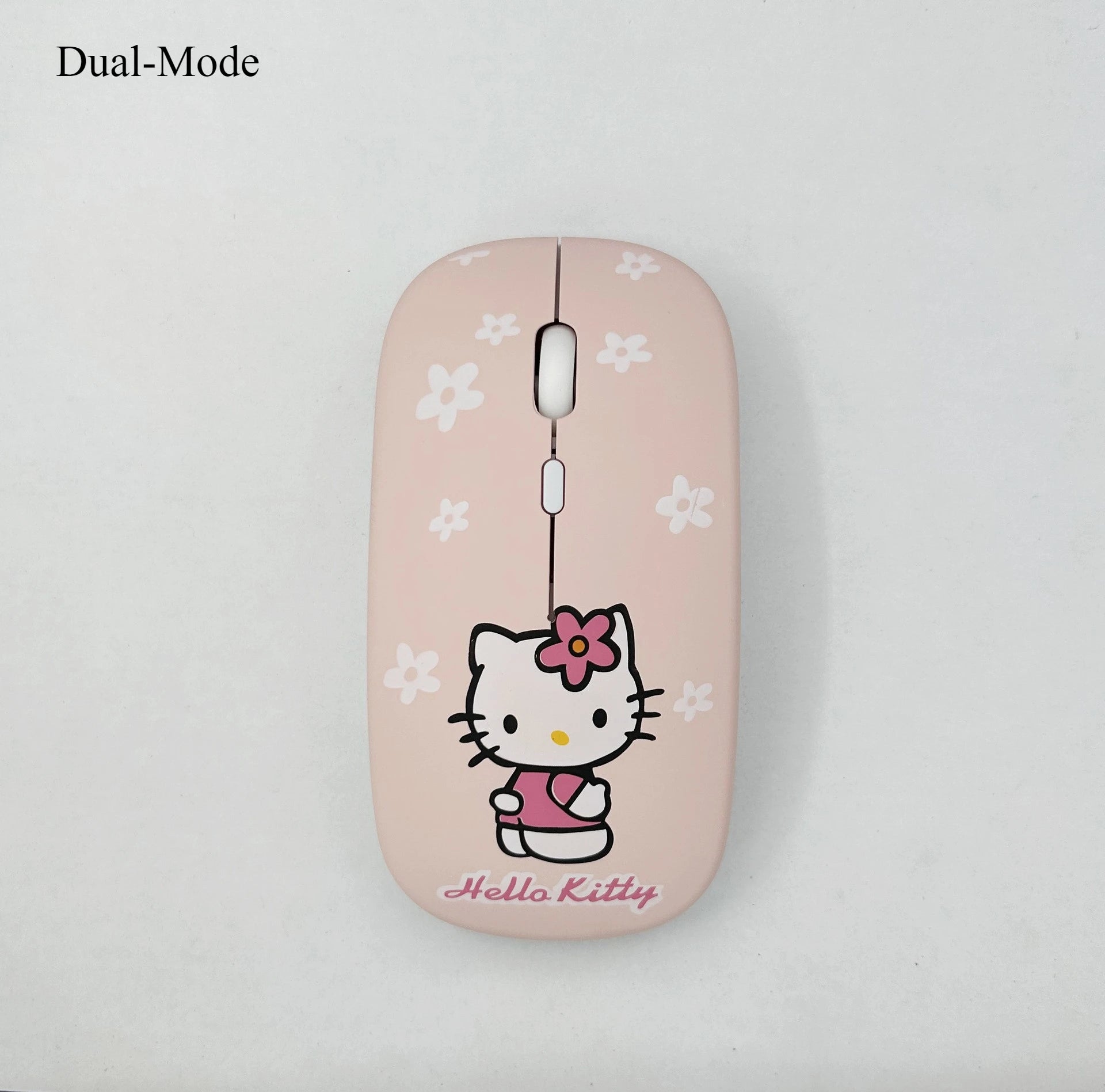 Cartoon Wireless Bluetooth Mouse Hello Kitty Rechargeable Mouse Mini Ultra-thin Portable Mouses Silent Mouse for Laptop Computer