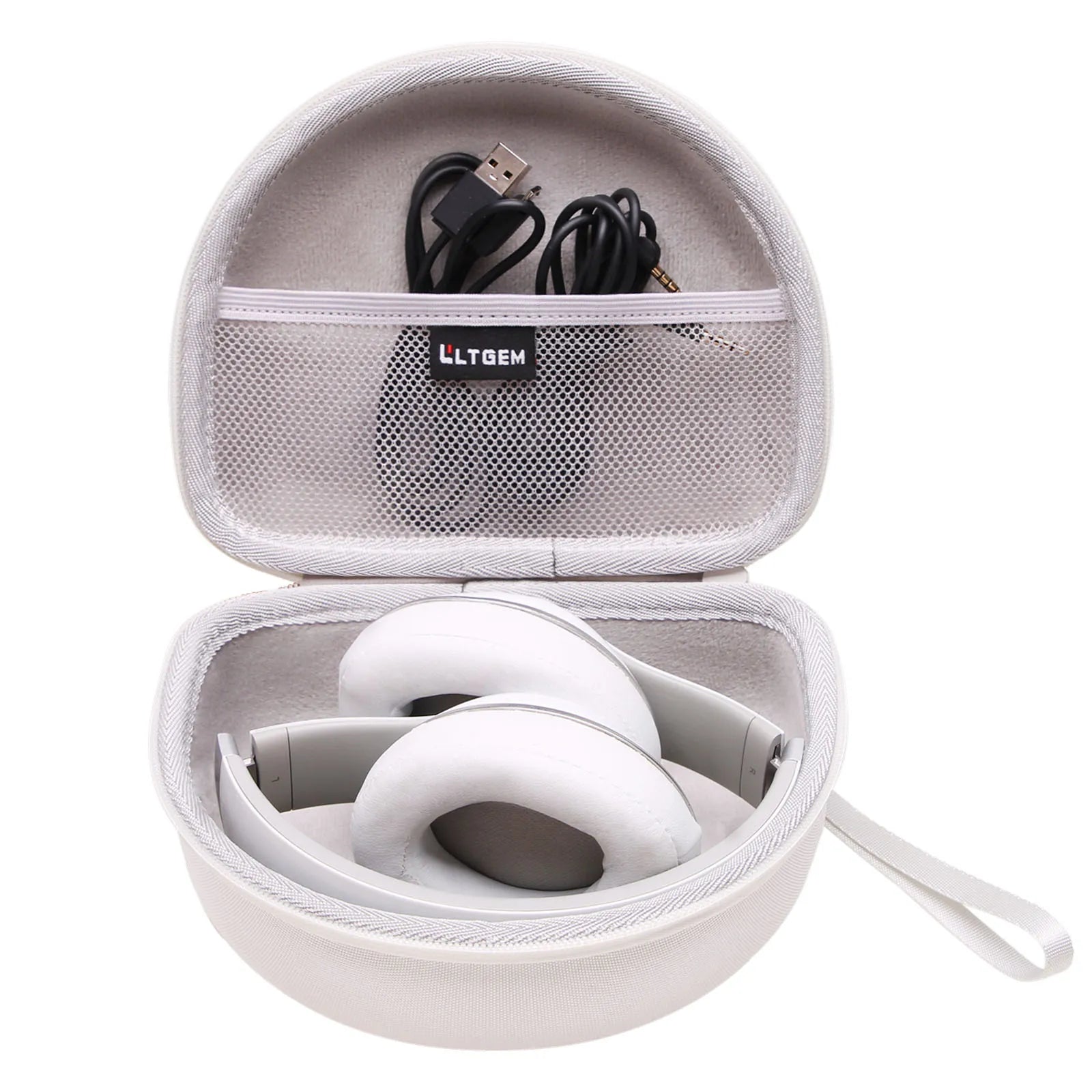 EVA Hard Case for JBL Live 770NC/660NC/650BT/460NC and Tune 770NC/710BT/720BT/760NC Bluetooth Headphone Protective Bag,only case