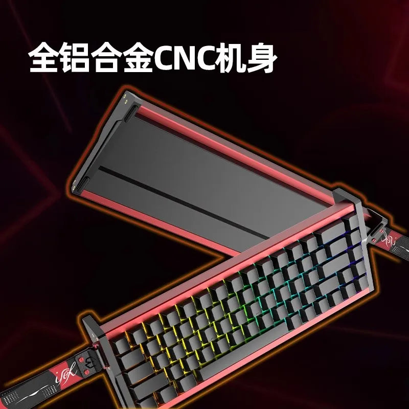 [NEW] IROK MG68 PIUS Keyboard MG68 ACE Magnetic Switch Mechanical Keyboard RGB 8K Gamer PC E-Sports Gaming Accessories Gift