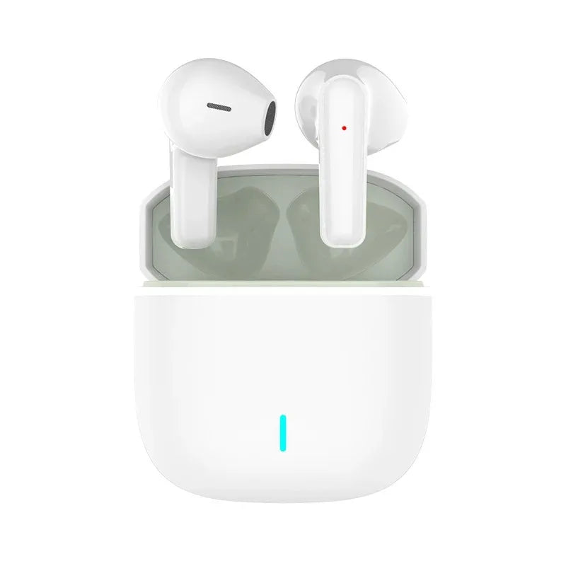 In-ear Headphones Wireless Bluetooth Earbuds Black White Durable Comfort Fit for Long Time Wearing Perfect for Sport Music